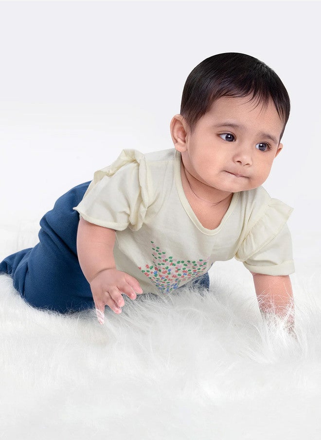 Bontots Infant Girls Organic Cotton T-Shirt - Image 1